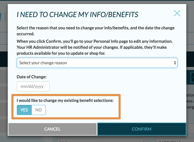 Change An Employee S Information And Or Coverage – Support