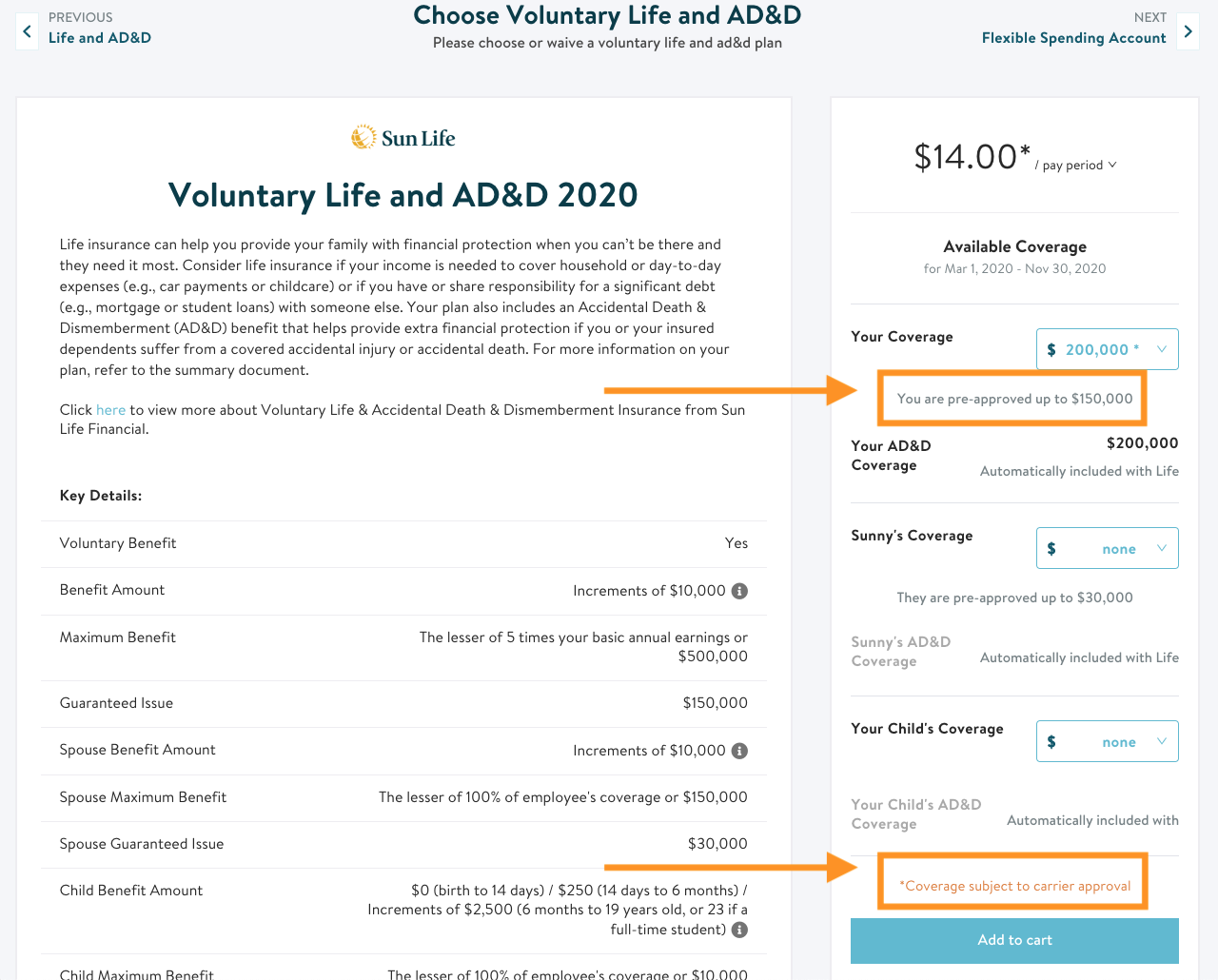 About Evidence of Insurability Support